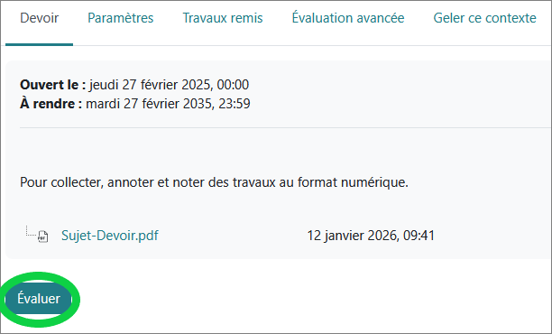 Évaluer un à un